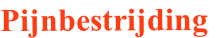Pijnbestrijding
